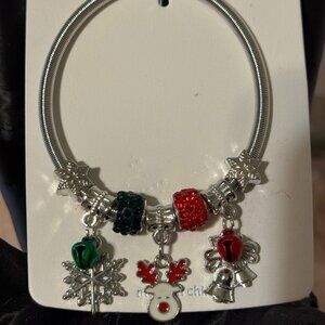 Holiday Charm Bangle Bracelet